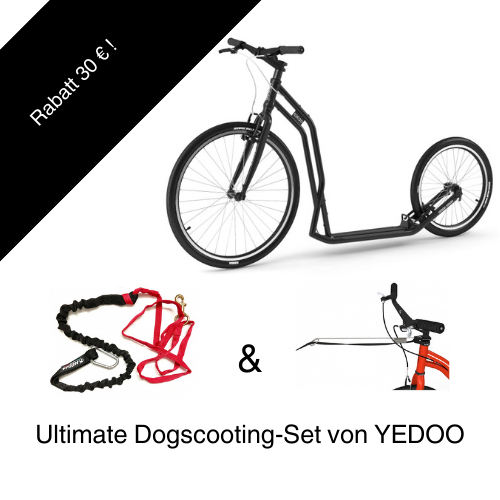Ultimate Dogscooting-Set von YEDOO