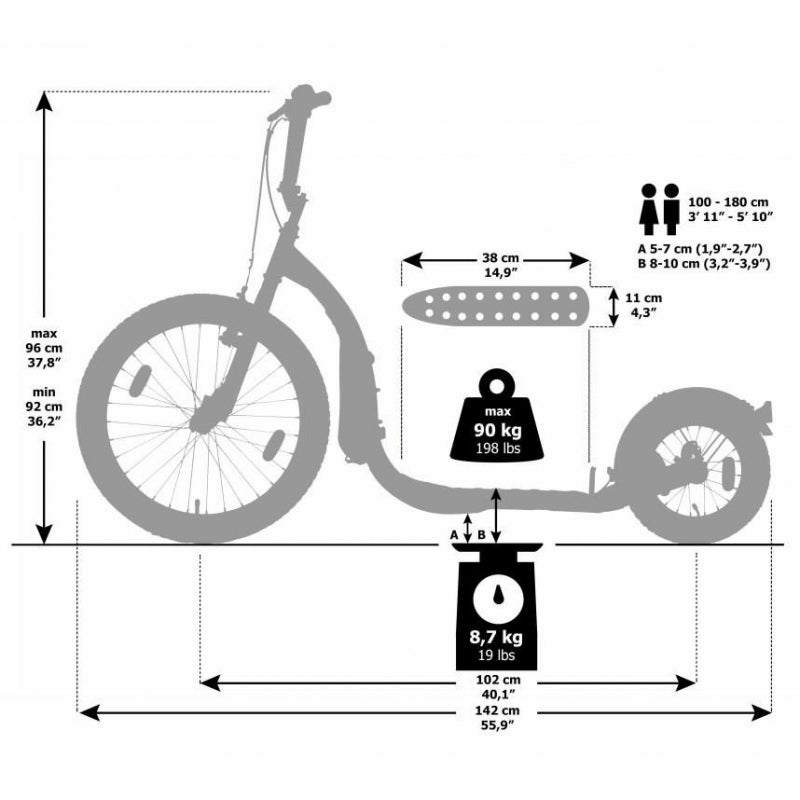 Kickbike Freeride G4